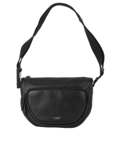 Crossbody, Leather, Black, MII, DB, 3*